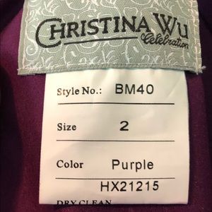 Very nice long bridesmaid dress